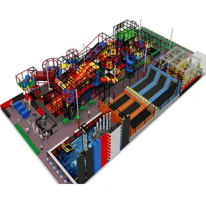 Jeux d'intérieur en plastique pour enfants, équipement Commercial, souple, amusant, pour jouer facilement - Product Image 1