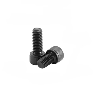 Plated Grade 12.9 <b>Socket</b> Head Cap Screws Oxidized Black Hexagonal <b>Socket</b> Bolts with Nuts - Product Image 6