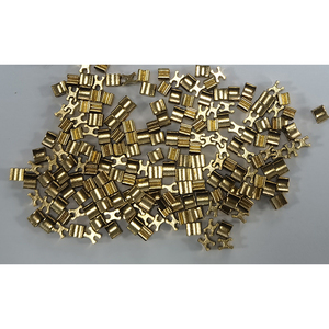Bouchon H goupille de <span class=keywords><strong>fermeture</strong></span> à glissière en laiton en forme de U et arrêt supérieur de <span class=keywords><strong>fermeture</strong></span> à glissière de boîte pour arrêt de vêtement d'arrêt de <span class=keywords><strong>fermeture</strong></span> à glissière en forme de U - Product Image 6