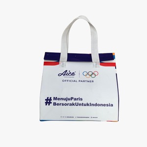 Mochila Nevera Ecológica Laminada, No Tejida, con Impresión Personalizada, Reciclable, Reutilizable, Aislada, para Compras, Supermercado, Entrega de Bebidas - Product Image 2