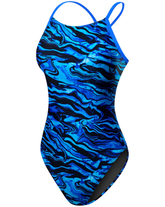 Women's <b>Tankinis</b> High Cut Floral Pattern Quick Dry Seamless Training Bathing Suit Athletic Racing Swimwear Sports Bodysuit 2026 - Product Image 1