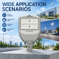 Lampu Jalan LED 150W Efisiensi Tinggi 180LM/W Lampu Tiang LED Luar Ruangan untuk Jalur Komersial