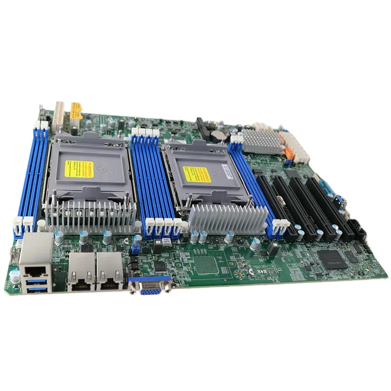 새로운 오리지널 OEM H11DSI-NT 워크 스테이션 마더 보드 듀얼 EPYC 7001/7002 시리즈 SP3 SoC PCIe 서버 마더 보드