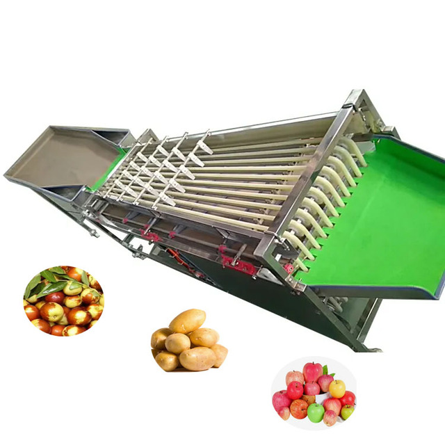 Automatic Fruit and Vegetable Size Sorting Grading Machine Potato Sorting Machine Fruit Dates Sorting Machine