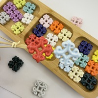 Nieuwe keramische kralen, bloemen, koordjes, losse onderdelen, DIY-accessoires, hangers, mobiele telefoonketting ornamenten