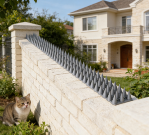 Piques répulsives anti-<span class=keywords><strong>chats</strong></span> <span class=keywords><strong>pour</strong></span> jardin et entrée, dissuasif anti-pigeons, répulsif anti-oiseaux HC1120-TC - Product Image 5