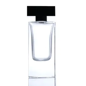 Frasco de perfume vazio de vidro exclusivo para perfume, spray de fragrância premium 30ml 50ml 100ml, novo design por atacado