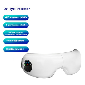 Masajeador de ojos inteligente portátil eléctrico con música vibración calefacción presión de aire y alivio de la fatiga Dispositivo de equipo inteligente - Product Image 2