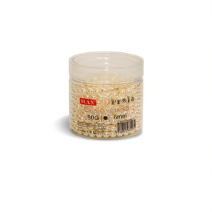 Perle di Ilan 8mm 80g Colore Perla Accessori per Abbigliamento - Product Image 1