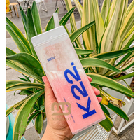 Gobelet en plastique carré transparent personnalisé, écologique, recyclable, jetable, en PP, pour boissons froides, boba, thé aux fruits, yaourt, granita, avec couvercle