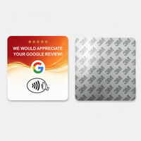 Support de Table en Acrylique NFC avec Technologie RF Haute Fréquence, Stockage 144 bits, Tappez pour Scannez le Code QR