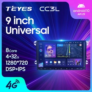 TEYES CC3L WIFI Universel pour Volkswagen <span class=keywords><strong>Bora</strong></span> Golf 6 Passat Scirocco Sharan Touran Amarok pour Skoda Octavia Fabia Car Navigation - Product Image 1