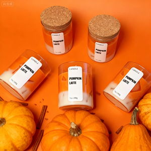 Vela Aromática de Cera de Soja con Logotipo Personalizado Gratuito, con Núcleo de Cera de Algodón Puro, Adecuada para Tiendas Físicas y Comercio Electrónico - Product Image 3