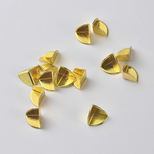 Gold <b>Corner</b> <b>Protectors</b> 9mm Zinc Alloy Protective Hardware For Bags Luggage Anti Collision - Product Image 3