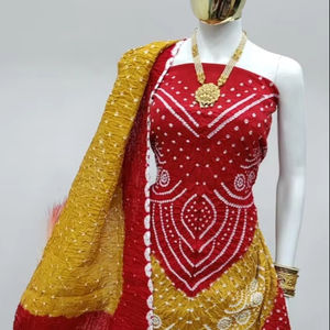 Conjunto de Traje Formal de Satén para Mujer, Diseño de Diseñador, con Pantalón y Dupatta, Cintura Natural, Elegante, Ropa India y Pakistaní - Product Image 1
