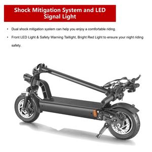 Premium OEM fabbrica 10 pollici Scooter elettrico potente mozzo motore Vintage sporco E Scooter elettrico veloce Off-Road Scooter elettrico - Product Image 4