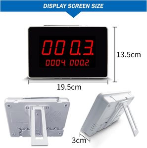 <span class=keywords><strong>Precio</strong></span> del sistema de llamada de enfermera Sistema de campana de llamada de enfermera de hospital Pantalla de 1 número 10 Botones de llamada para sistema de alerta médica - Product Image 5