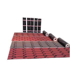 Toiture <span class=keywords><strong>en</strong></span> bardeaux d'asphalte de <span class=keywords><strong>bitume</strong></span> de qualité supérieure: Rouleaux de membrane imperméables SBS durables pour les carreaux de construction de maison colorés revêtus de sable - Product Image 1