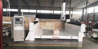 Machine de fraisage CNC à mousse rotative à 4 axes pour sculptures en mousse 3D 4D 5D