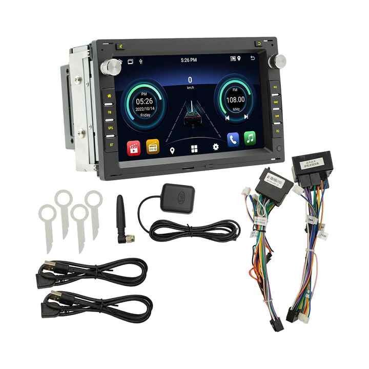 VW 7 \ "autoradio con navigazione e GPS 60 wx4 accessori 1024x600 risoluzione compatibile con VW