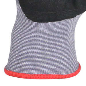 MaxiTough卸売15Gナイロン・スパンデックスグレーニトリルサンディグローブ滑り止め通気性安全園芸作業用手袋男性用ノンスリップ - Product Image 6