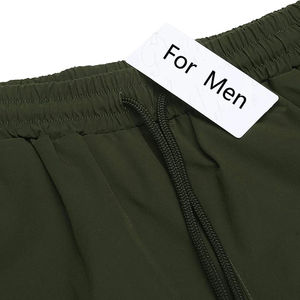 Pantalones cortos ligeros de poliéster 100% con logotipo personalizado para correr en el gimnasio, ropa deportiva para hombre - Product Image 5