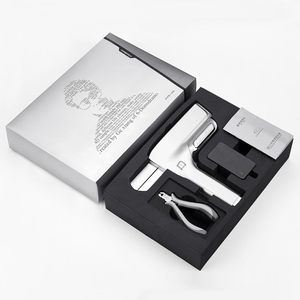 Máquina Adhesiva Inteligente de Tercera Generación 6D para Extensiones de Cabello, Versión Plateada con Interfaz de Piel 6D, Tacto Suave, No Daña la Piel - Product Image 2