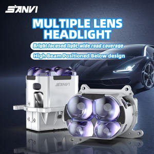 ระบบไฟส่องสว่างรถยนต์ SANVI 3.0 นิ้ว C4S LED 6000K ไฟสูง-ต่ำ ราคาดีที่สุด คุณภาพสูง - Product Image 1