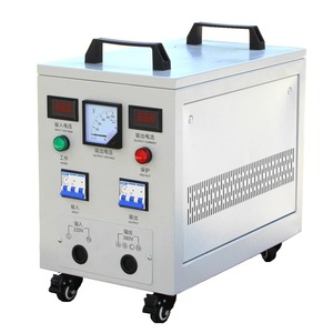 Convertisseur d'alimentation à onduleur haute puissance 0.1kg kilowatt convertisseur monophasé <span class=keywords><strong>220V</strong></span> triphasé <span class=keywords><strong>380V</strong></span> <span class=keywords><strong>transformateur</strong></span> élévateur pour fréquence - Product Image 1