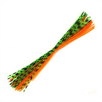 B Silicone Spinnerbait Jig Jupe Pêche Plastiques Souples Bandes Silicone Jupes Fil De Silicone Haute Pêche À La Mouche Streamer