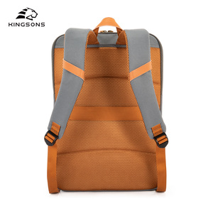 Kingsons Men's Laptop <b>Backpack</b> Solid Color <b>With</b> Laptop <b>Compartment</b> For School Education Winter 2025 - Product Image 3