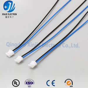 2P JST PH Beyaz Konnektör Kablo Demeti, Siyah Mavi UL1007 PVC Kablo, Buzdolabı Kontrol Kartı Kablolaması için Özel Jumper Kablo - Product Image 1