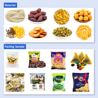 Machine d'emballage verticale de haute précision, machine de remplissage automatique de granulés, raisins secs, dattes, fruits secs, en-cas