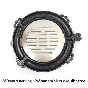 Plaque <span class=keywords><strong>en</strong></span> <span class=keywords><strong>pierre</strong></span> pour <span class=keywords><strong>barbecue</strong></span>, médical, poêle à grill, 295MM, livraison gratuite - Product Image 5