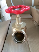 Robinet de décharge d'hydrant de sécurité (fer/laiton/alliage d'aluminium) à valve unique, sortie unique, rouge, équipement de lutte contre l'incendie d'occasion