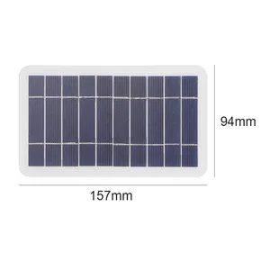 High-quality with EVA Recharge for Phone Cheap Poly Portable USB Solar Panel Solar Charger