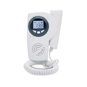 Doppler foetal JPD-100A de poche de moniteur de battement de coeur de bébé d'ultrason