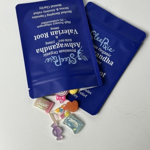 Custom Printing Three Side Sealing Zipper Pouch Resealable Smell Proof <b>Bags</b> for Food Plastic Packaging <b>Bags</b> - Product Image 6