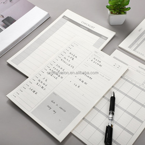 Vente en gros Planificateur mensuel personnalisé Liste de contrôle mensuel Calendrier quotidien Note Calendrier mural Horaires Bureau École Maison - Product Image 5