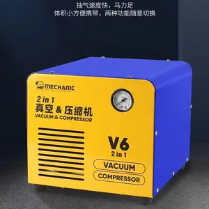 Compresseur de pompe à vide intelligent 2-en-1 Mechanic V6 600W pour réparation de téléphones à écran plat LCD et plastifieuse – Garantie 1 an - Product Image 5
