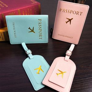 Wholesale Personalised Airline Printed Baggage Boarding Bag PU Leather <b>Suitcase</b> Tags PU Leather Travel Luggage Tag - Product Image 5