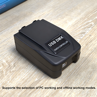 Dongle USB DMX512 de 1024 Canales, Interfaz USB DMX, Software para PC, Controlador de Iluminación DMX para Luces de Escenario y DJ