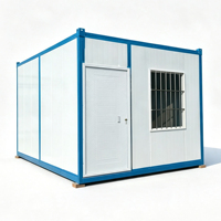 Maison mobile de luxe en conteneur préfabriqué modulaire de 20 pieds, personnalisable, à montage rapide et étanche