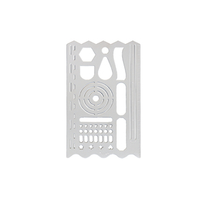 Factory Wholesale Custom Design Metal Journal Texture Planner Stencils Drawing Scrapbook Scrapbook Templates - Product Image 6
