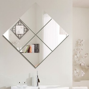 Miroir en verre Art Déco pour salon, épaisseur personnalisée (2 mm-8 mm), pour montage mural, décoration de salon de coiffure - Product Image 5
