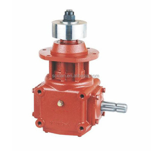 Máy cắt nông nghiệp hộp số 90 độ góc bên phải trang trại tốc độ giảm tốc hộp số gang Đỏ máy công cụ 38 mang + bánh + Hộp - Product Image 4