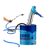 R8 Machine de pulvérisation de mastic de mortier de ciment de mur à vis à tube unique 220V pulvérisateur de plâtre de mortier électrique similaire au PFT