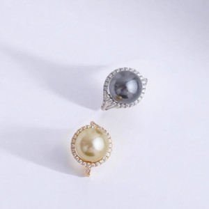 Accessoires en perles DIY, bague en argent S925, support vide pour plusieurs perles, ensemble de bijoux en argent tendance avec perles de 3-4 mm, 10656 - Product Image 2