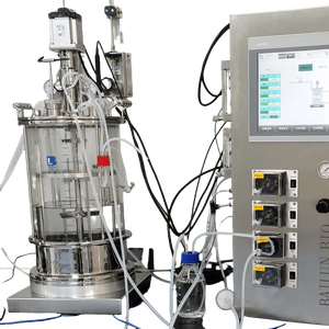 ขวดแก้วสองชั้นตั้งโต๊ะขวดเครื่องปฏิกรณ์ชีวภาพขนาด20ลิตร BLBIO-20GJA ถังหมักแบบกลไกในห้องปฏิบัติการ - Product Image 1
