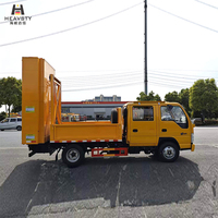 Camion anti-collision HEAVSTY Diesel neuf avec moteur manuel, panneau solaire, surveillance 4 canaux et tampon anti-collision 100K pour CLD5070TFZQL6 (4KH1)